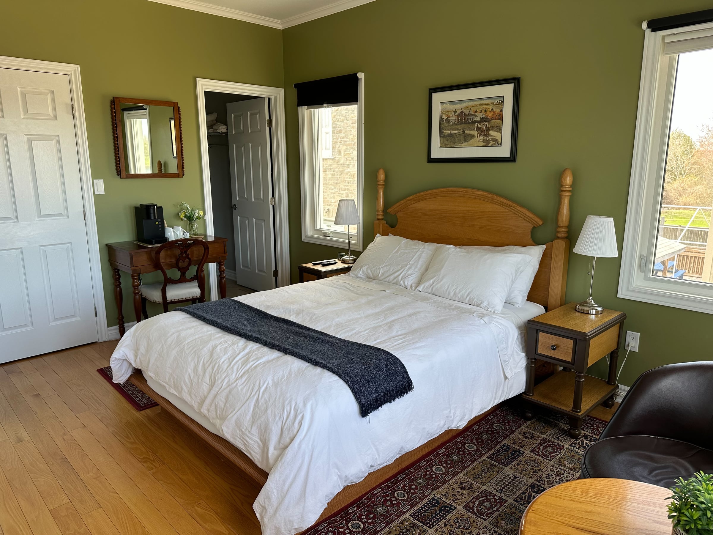 Room 1 — main house, canal view